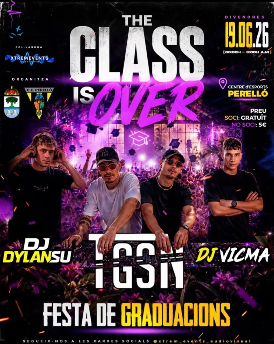 THE CLASS IS OVER